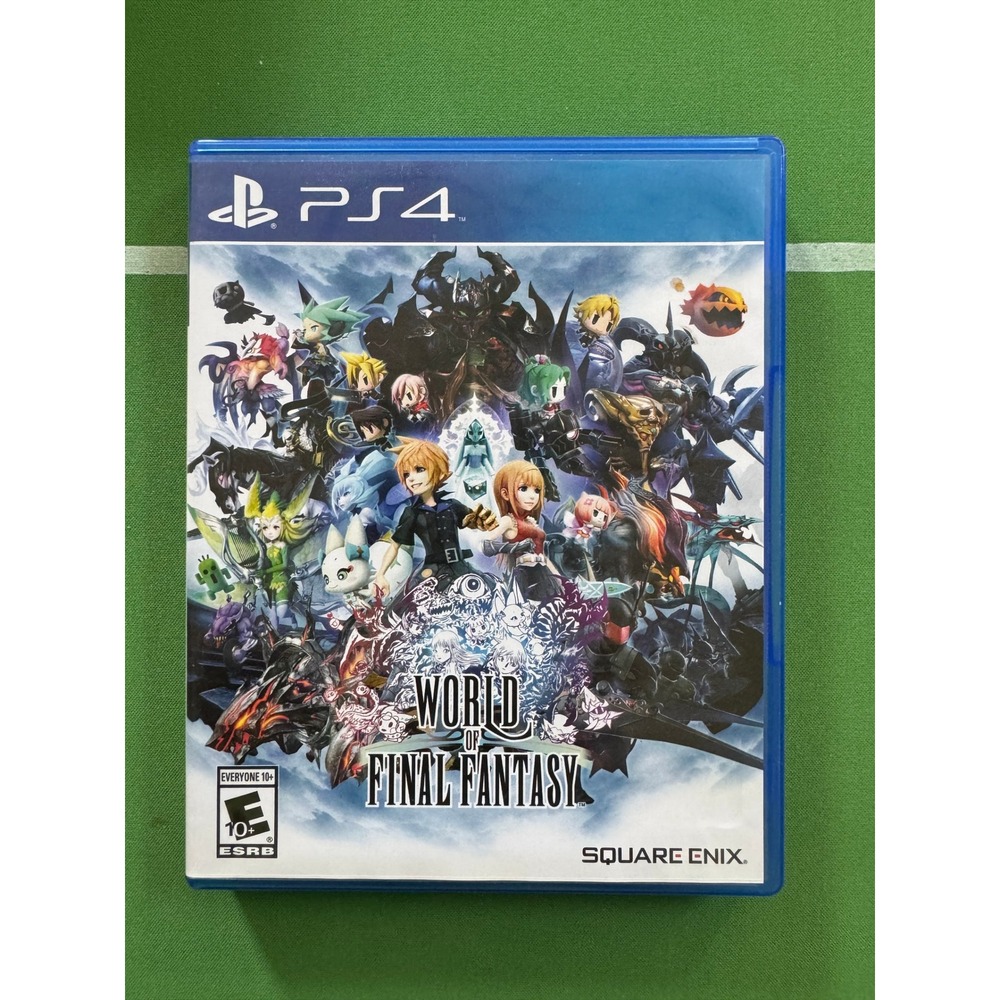 Square Enix World of Final Fantasy PS4 Game Physical Disc + Case RPG Video Game